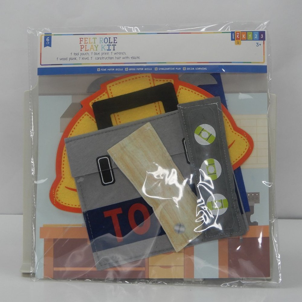 Felt Role Play Kit Construction Imagination Play